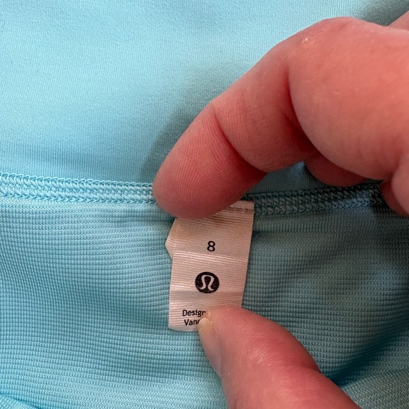 Lululemon Athletica Sky Blue Athletic Shorts - Picture 2 of 3